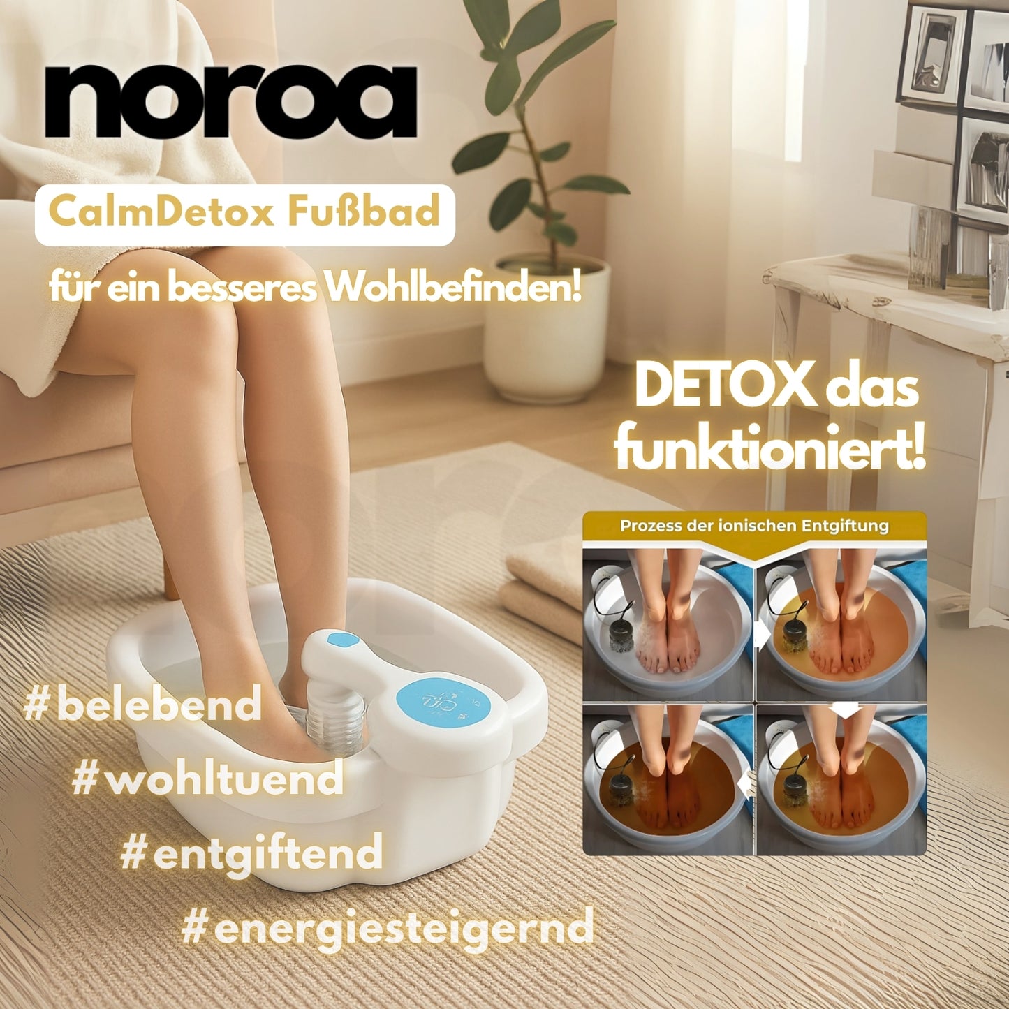 CalmDetox Fußbad